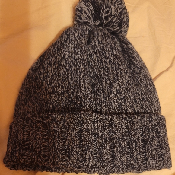 Adidas blue/grey tassel toboggan hat. Could be men's or women's. - Picture 6 of 6